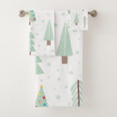 クリスマスツリー バスタオルセット (インサイチュ)