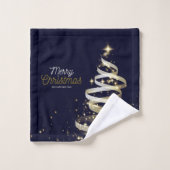 クリスマスツリー バスタオルセット (ウォッシュタオル)
