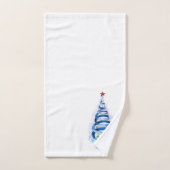 クリスマスツリー バスタオルセット (ハンドタオル)