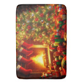 クリスマスツリー バスマット (正面縦)