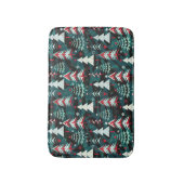 クリスマスツリー。 バスマット (正面縦)