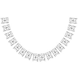 クリスマスツリー バンティングフラッグ