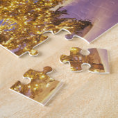 クリスマスツリー、パークシティのWastch山、 ジグソーパズル (側面)