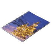 クリスマスツリー、パークシティのWastch山、 ノートブック (左側)