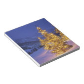 クリスマスツリー、パークシティ、ウォッシュ山脈 ノートパッド (アングル)