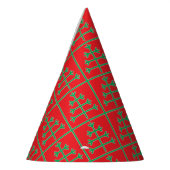 クリスマスツリー パーティーハット (左)