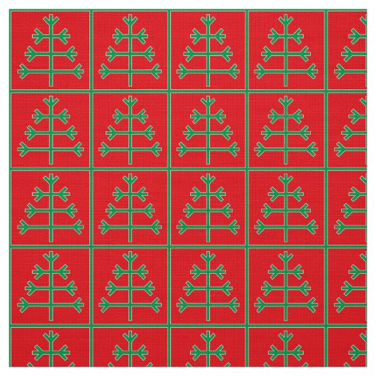 クリスマスツリー ファブリック (見本)