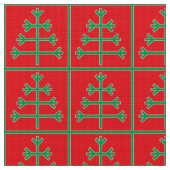 クリスマスツリー ファブリック (クローズアップ)