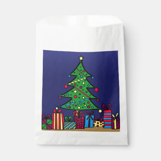 クリスマスツリー フェイバーバッグ (正面)