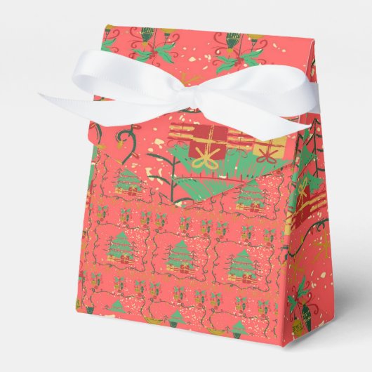 クリスマスツリー フェイバーボックス (正面サイド)