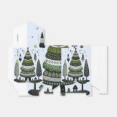 クリスマスツリー フェイバーボックス (折り畳みなし)