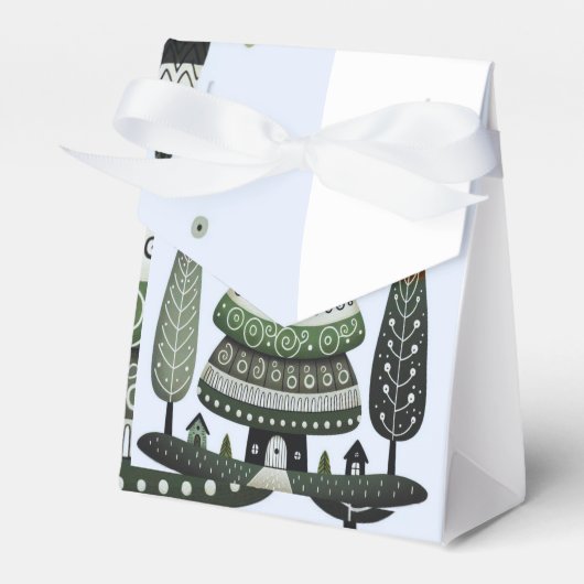 クリスマスツリー フェイバーボックス (正面サイド)