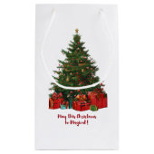 クリスマスツリー(フェスティバルプレゼント) スモールペーパーバッグ (裏面)