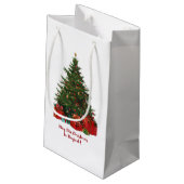 クリスマスツリー(フェスティバルプレゼント) スモールペーパーバッグ (裏面アングル)