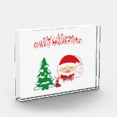 クリスマスツリー フォトブロック (左)