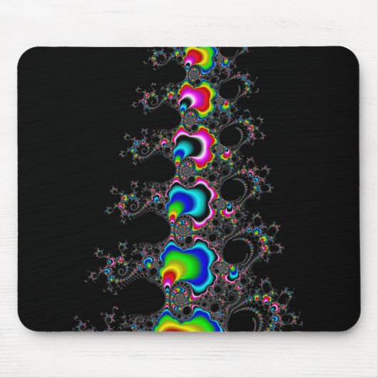 クリスマスツリー – フラクタル マウスパッド (正面)