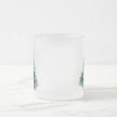 クリスマスツリー フロストグラスマグカップ (中央)