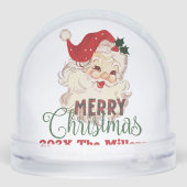 クリスマスツリー、ブルフィンチ、サンタ、メリークリスマス (裏面)