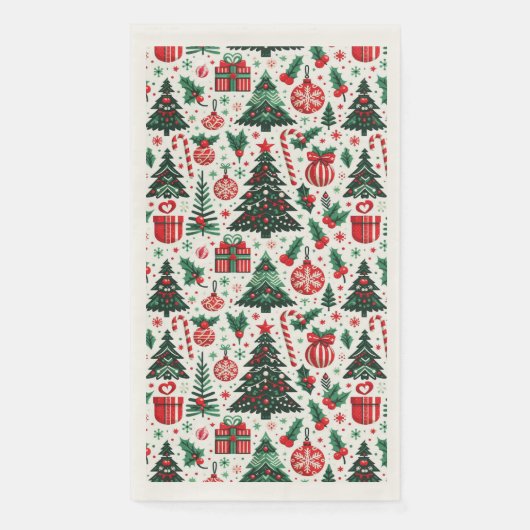 クリスマスツリー、プレゼント、キャンディーケーン (正面)