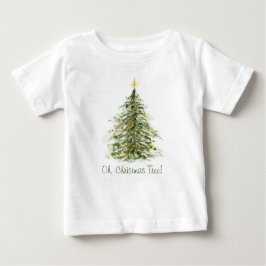 クリスマスツリー ベビーTシャツ