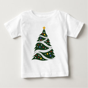 クリスマスツリー ベビーTシャツ