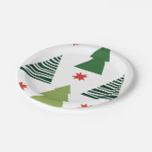 クリスマスツリー ペーパープレート (アングル)