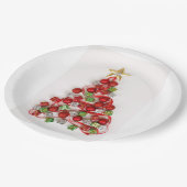 クリスマスツリー ペーパープレート (アングル)