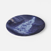 クリスマスツリー ペーパープレート (アングル)