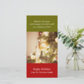 クリスマスツリー |ホリデーフォトカード シーズンカード (スタンド正面)