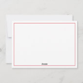 クリスマスツリー ホリデー JOY 赤 緑 白 シーズンカード (裏面)