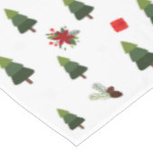 クリスマスツリー&ボウ テーブルクロス (アングル)