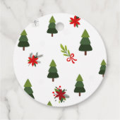 クリスマスツリー&ボウ フェイバータグ (裏面)