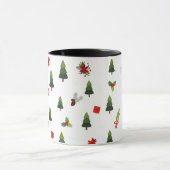 クリスマスツリー&ボウ マグカップ (中央)