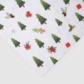 クリスマスツリー&ボウ 薄葉紙 (詳細)