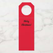 クリスマスツリー ボトルネックタグ (裏面)