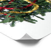 クリスマスツリー. ポスター (角)