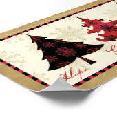 クリスマスツリー ポスター (角)