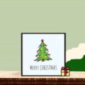クリスマスツリー ポスター