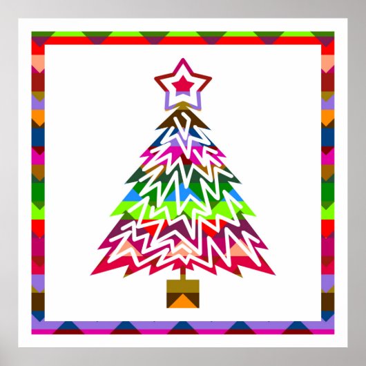 クリスマスツリー ポスター (正面)