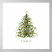 クリスマスツリー ポスター (正面)