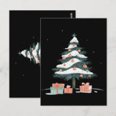 クリスマスツリー ポストカード (正面/裏面)