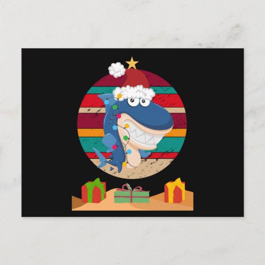 クリスマスツリー ポストカード (正面)