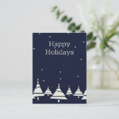 クリスマスツリー ポストカード (スタンド正面)