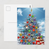 クリスマスツリー ポストカード (正面/裏面)