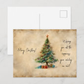 クリスマスツリー ポストカード (正面/裏面)