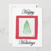 クリスマスツリー ポストカード (正面/裏面)