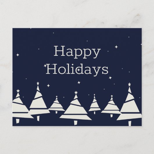 クリスマスツリー ポストカード (正面)