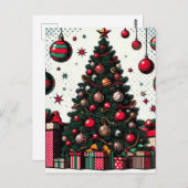 クリスマスツリー ポストカード (正面/裏面)