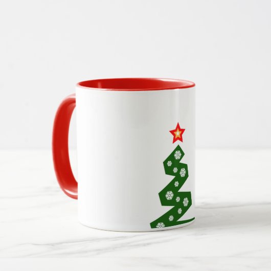 クリスマスツリー マグカップ (正面左)