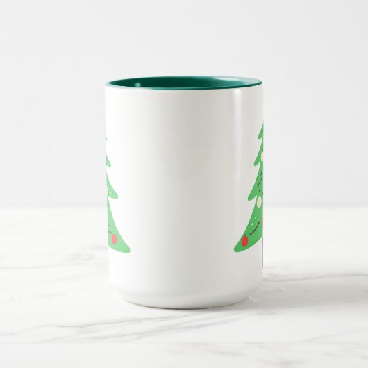 クリスマスツリー マグカップ (中央)